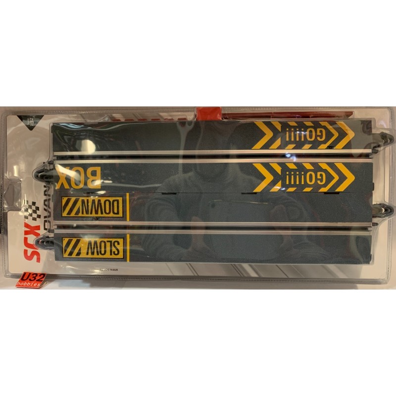 SCX SCALEXTRIC ADVANCE E10291X100 SET PISTAS PIT LANE