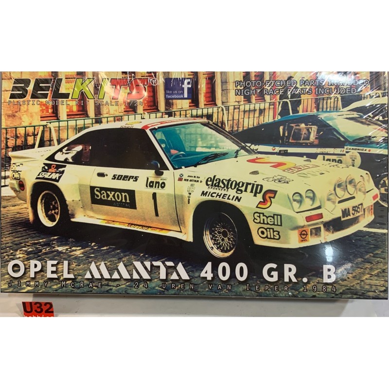 BELKITS BEL-009 KIT 1/24 OPEL MANTA 400 GR.B 1984 JIMMY McRAE