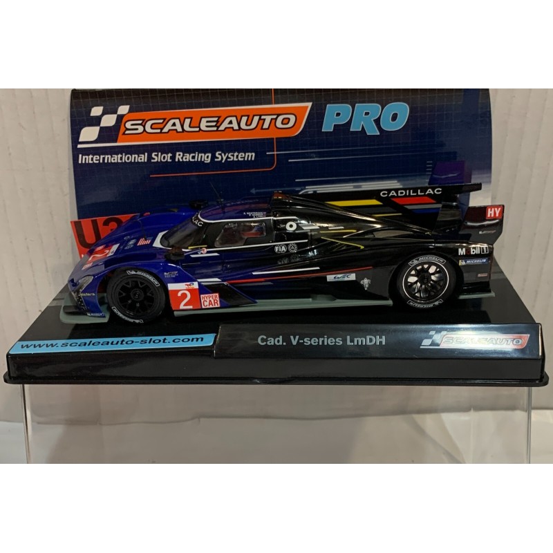 SLOT CAR SCALEAUTO PRO SC-6378 CADILLAC V SERIES LMH HYPERCAR -2 LE MANS 2023