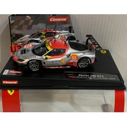 SLOT CAR CARRERA EVOLUTION 27812 FERRARI 296 GT3 -55 VISTA AF CORSE 2024 FIA WEC