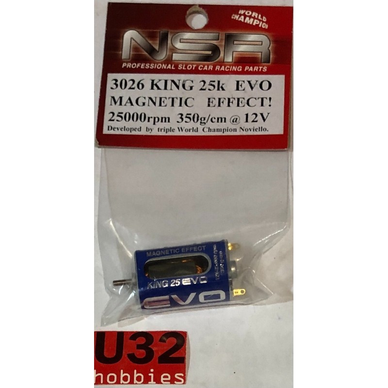 NSR 3026 MOTOR KING 25 K MAGNETIC EFFECT 25000rpm 350g/cm 12v