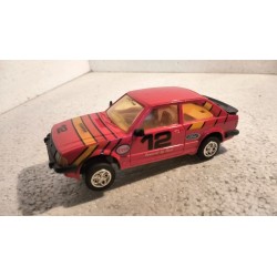 qq SLOT CAR C 341 SCALEXTRIC UK FORD ESCORT XR3i -12 RED C-341  C 341 *