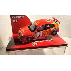 qq SCALEXTRIC SEAT SPORT SEAT LEON -8 F. NAVARRETE Mc DONALD'S SCX SPAIN *