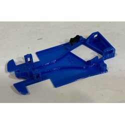 SLOT CAR U3D CHASIS 3D LANCIA 037 ANGLEWINDER AZUL NINCO