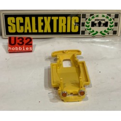 SCALEXTRIC EXIN VINTAGE CHASIS  SEAT 600 TC AMARILLO