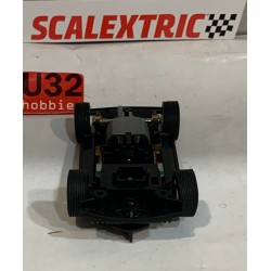 SCALEXTRIC CHASIS COMPLETO MOTOR + EJES SEAT PANDA 45