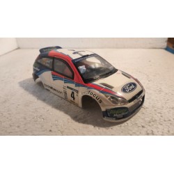 qq CARROCERIA 6094 SCALEXTRIC FORD FOCUS WRC R COSTA BRAVA '02 -4 C SAINZ *