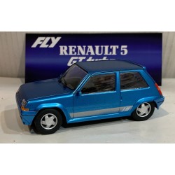 SLOT CAR FLY A2113 RENAULT 5 GT TURBO STREET VERSION AZUL