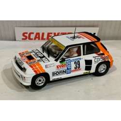 SLOT CAR SCX SCALEXTRIC U10554S300 RENAULT 5 TURBO -39 TOUR DE CORSE 1984