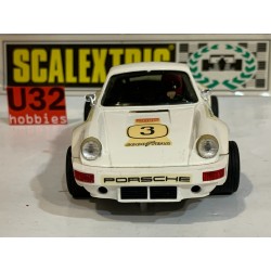 SLOT CAR SCX SCALEXTRIC EXIN 4051 PORSCHE 911 CARRERA -3 FITZPATRICK BLANCO