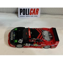SLOT CAR POLICAR CAR03B FERRARI F40 LM -34 JGTC 1995 TAISAN
