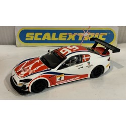 SLOT CAR SCX SUPERSLOT S3572 MASERATI TROFEO -4 WORLD SERIES 2013 SCALEXTRIC UK