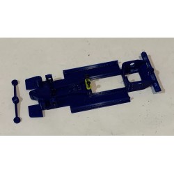 U3D CHASIS 3D FERRARI 308 GTB EN LINEA AZUL AVANT SLOT