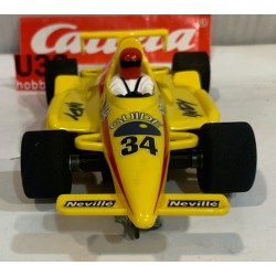 SLOT CAR CARRERA EXCLUSIV 20415 FORMULA INDY -34 SPIN TAB 1/24