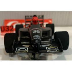 SLOT CAR CARRERA EXCLUSIV 20417 SAUBER MERCEDES BENZ -30  1/24
