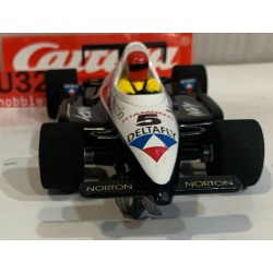 SLOT CAR CARRERA EXCLUSIV 20414 FORMULA INDY BLAU  -5 VECCIO  1/24