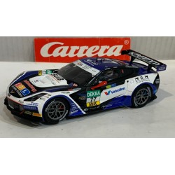 SLOT CAR CARRERA EVOLUTION 27739 CHEVROLET CORVETTE C7 -77 CALLAWAY COMPETITION
