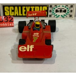 SLOT CAR SCX SCALEXTRIC EXIN C-4O54 FORD TYRRELL P34 6 RUEDAS F1 -7 ROJO OSCURO