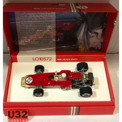 SLOT CAR POLICAR PCW02 LOTUS 72 -22 GP MONZA 1970 JOCHEN RINDT