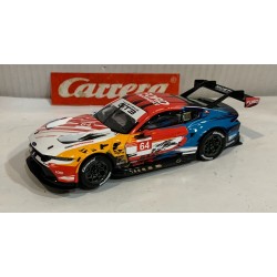 SLOT CAR CARRERA EVOLUTION 27807 FORD MUSTANG GT3 -64 CHAMPION SPIRIT TINCKNELL