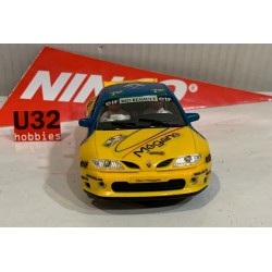 SLOT CAR NINCO 50143 RENAULT MEGANE -10 RED RENAULT M.MARTINEZ-F.ALONSO