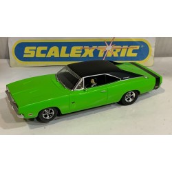 SLOT CAR SCX SUPERSLOT H4326 DODGE CHARGER R/T SUBLIME GREEN  SCALEXTRIC UK