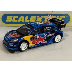 SLOT CAR SCX SUPERSLOT H4501 FORD PUMA WRC -8 RALLY MONTE CARLO SCALEXTRIC UK