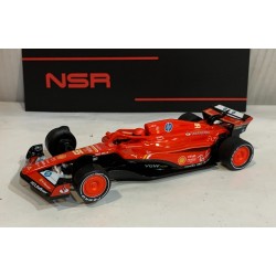 SLOT CAR NSR 0564IL FERRARI F1 75 -55 2025 CARLOS SAINZ