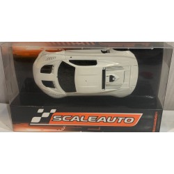 SLOT CAR SCALEAUTO SC-3641 CARROCERIA AUDI R8 LMS GT2 COMPLETE WHITE KIT