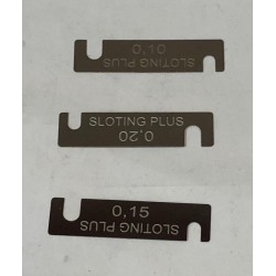 SLOTING PLUS SP143260 JUEGO DE GALGAS PARA 1/32 Y 1/24  DE 0,10-0,15-0,20mm