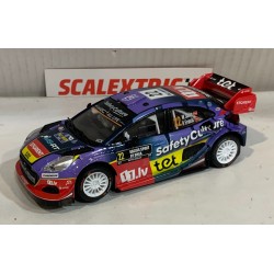 SLOT CAR SCX SCALEXTRIC U10582S300 FORD PUMA WRC -22 2025 M.SESKS-R.FRANCIS