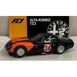 SLOT CAR FLY A2103 ALFA ROMEO TZ2 -34 MISANO 1973 O.VOLONTIERO