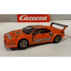 SLOT CAR CARRERA EVOLUTION 27792 BMW M1 PROCAR -01 JAGERMEISTER RACING TEAM