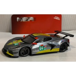 SLOT CAR NSR 0518 CORVETTE C8.R GTE -64 24H.LE MANS 2021