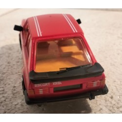 qq SLOT CAR C307 SCALEXTRIC UK ESCORT XR3i -21 SHELL RED C-307  C 307 *