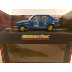 qq SLOT CAR C 460 SCALEXTRIC UK FORD ESCORT XR3i  -9 STP *