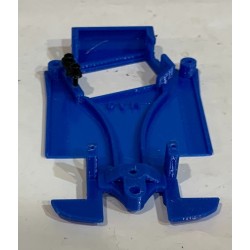 SLOT CAR U3D CHASIS 3D LANCIA 037 ANGLEWINDER AZUL NINCO