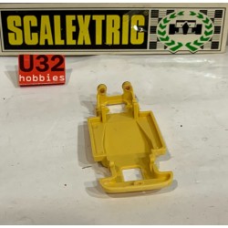 SCALEXTRIC EXIN VINTAGE CHASIS  SEAT 600 TC AMARILLO