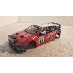 qq CARROCERIA SCALEXTRIC ALTAYA CITROEN XSARA WRC -19 EFECTO NIEVE C. SAINZ *
