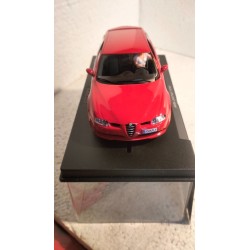 qq SLOT CAR 88093  A-741 FLY ALFA 147 GTA ROAD CAR ROJO *