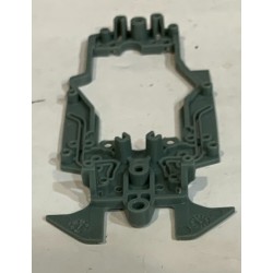 SLOT CAR SCALEAUTO SC-6684B CHASIS SKODA FABIA R5 RALLY2 MEDIUM GRIS R 2.0