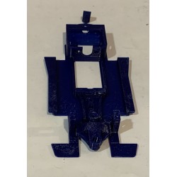 U3D CHASIS 3D LANCIA 037  LINEA AZUL SCALEXTRIC