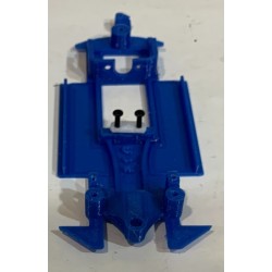 U3D CHASIS 3D VOLKSWAGEN POLO WRC LINEA  AZUL SUPERSLOT SCALEXTRIC UK