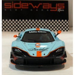 SLOT CAR RACER SIDEWAYS SWCAR04B McLAREN F1 GTR -39 LE MANS '97 GULF HIST.COLORS