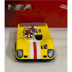 SLOT CAR NSR 0531SW LOLA T280 -12 DAYTONA 6H.1972 WISELL-BONNIER