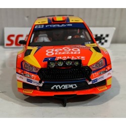 SLOT CAR SCX SCALEXTRIC ADVANCE E10566S300 SKODA FABIA WRC2 -25 PEPE LOPEZ