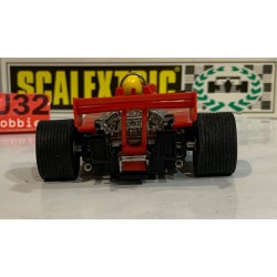 SLOT CAR SCX SCALEXTRIC EXIN C-4O54 FORD TYRRELL P34 6 RUEDAS F1 -7 ROJO OSCURO