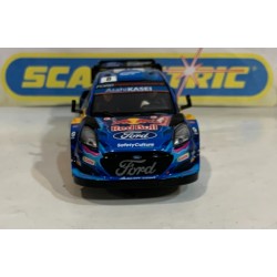 SLOT CAR SCX SUPERSLOT H4501 FORD PUMA WRC -8 RALLY MONTE CARLO SCALEXTRIC UK