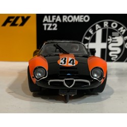 SLOT CAR FLY A2103 ALFA ROMEO TZ2 -34 MISANO 1973 O.VOLONTIERO