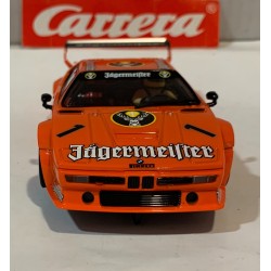 SLOT CAR CARRERA EVOLUTION 27792 BMW M1 PROCAR -01 JAGERMEISTER RACING TEAM